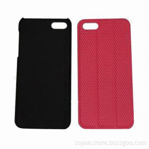 Ultra-slim 3 Folded Magnet PU Leather Back Cover for iPhone and Samsung Mobile Phone